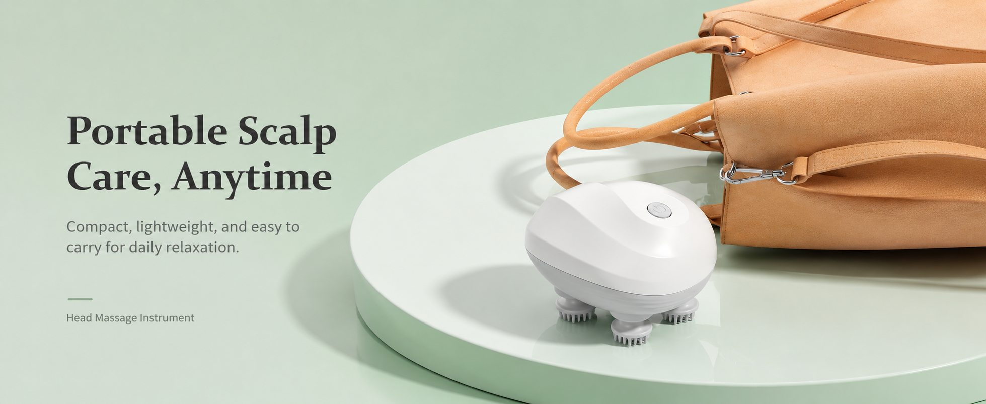 Scalp Massager & Rosemary Oil Set