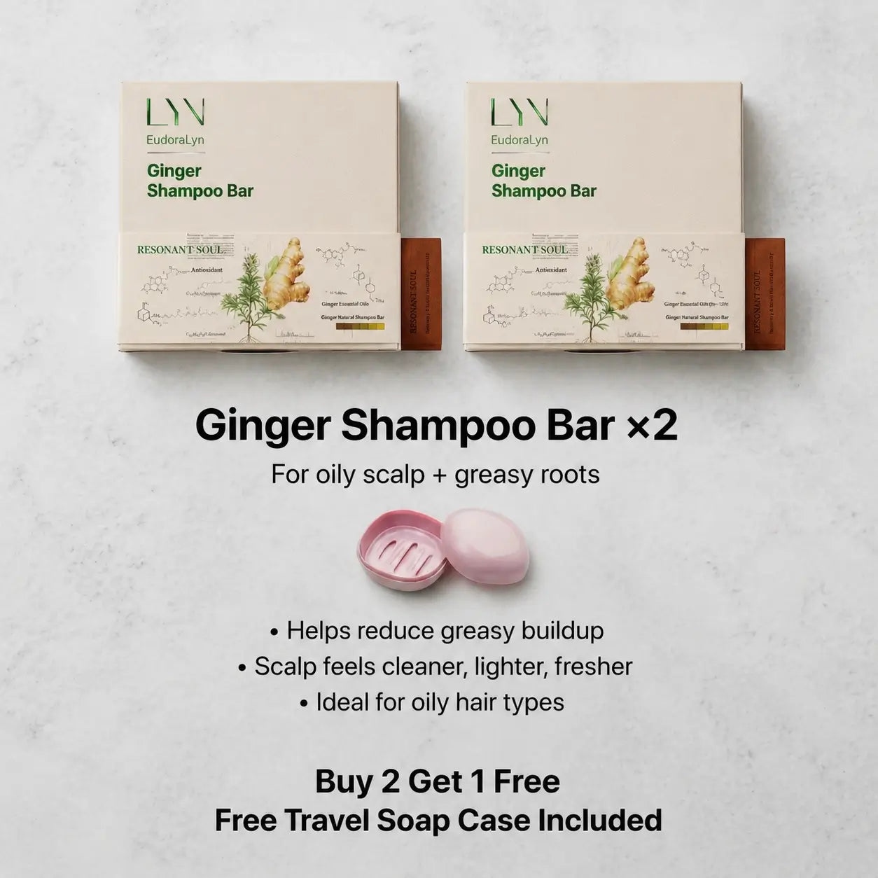 Hair Growth & Scalp Repair Shampoo Bar