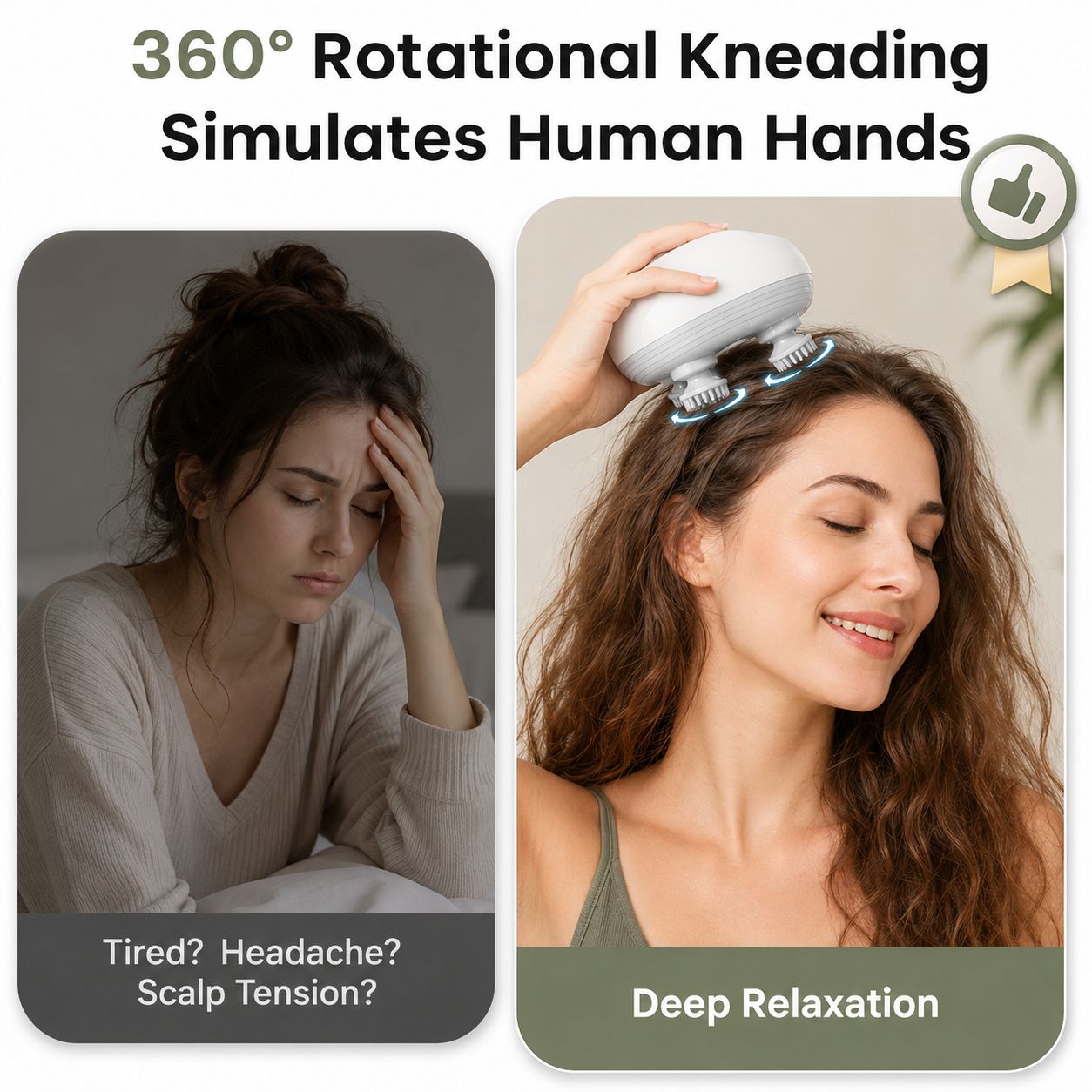 Hair Growth Scalp Massager Set