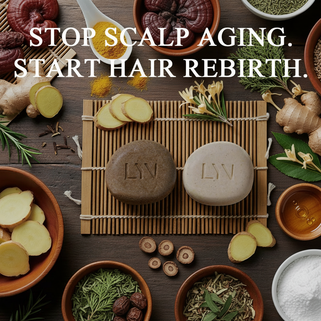 Hair Growth &amp; Scalp Repair Shampoo Bar