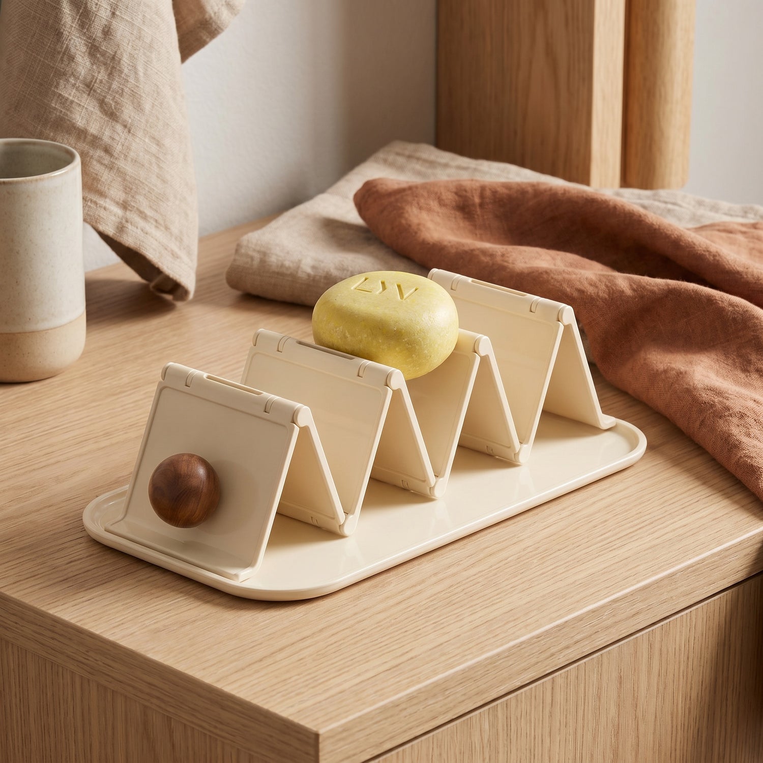 Expandable Shampoo Bar Drying Rack