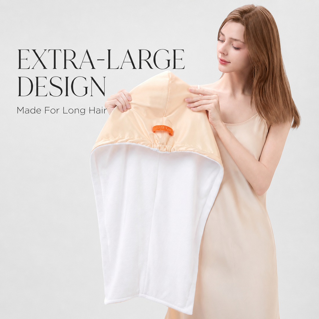 Silk Hair Drying Wrap