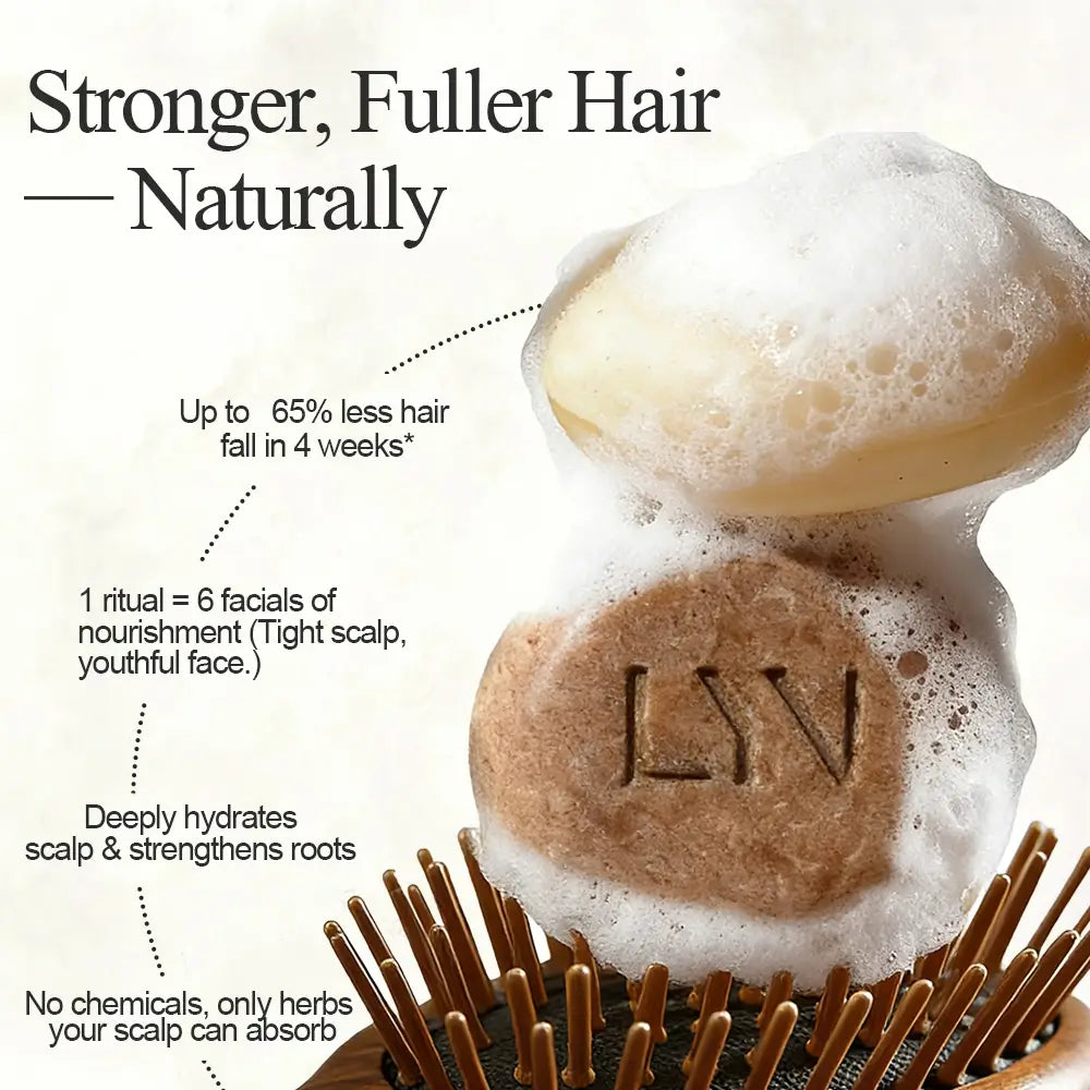 Hair Growth &amp; Scalp Repair Shampoo Bar