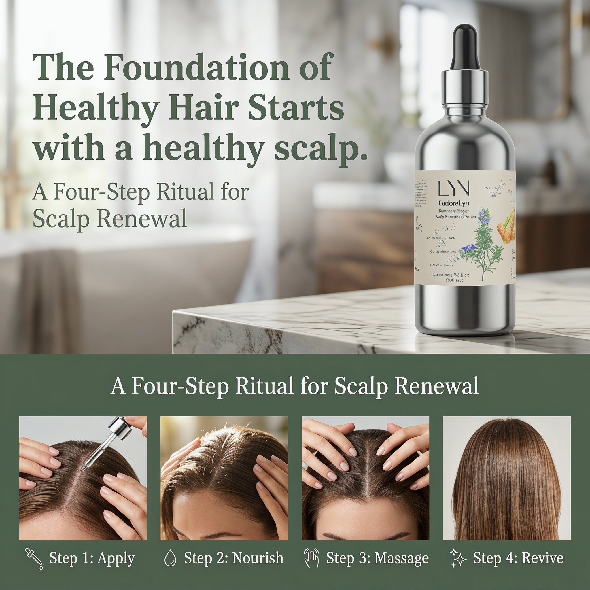 Advanced Rosemary &amp; Adenosine Hair Regrowth Scalp Oil